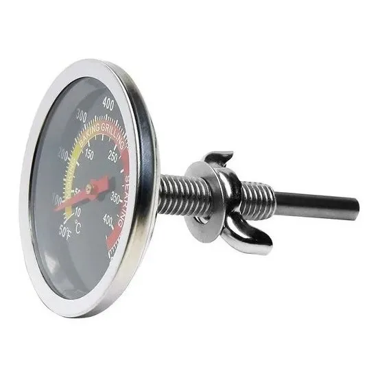 Termometro Para Horno Grill Barbecue Parrilla 10° Hasta 400°