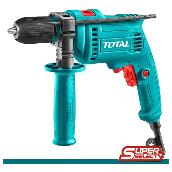 Taladro De Impacto Industrial 680w 1/2 (13mm) Total