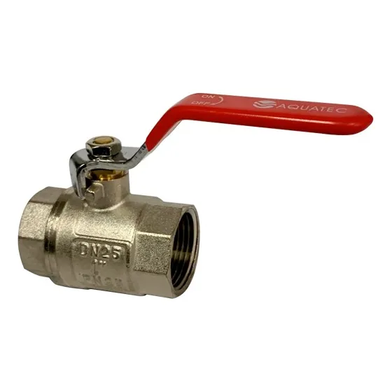 Llave De Paso Valvula Bola Metálica 1 Pulgada