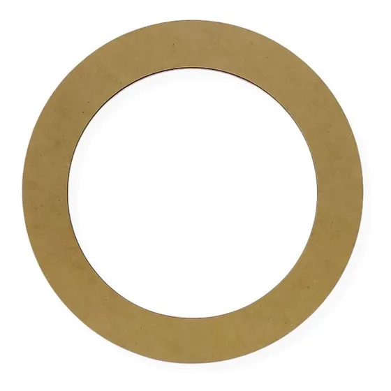 Guirlanda Decorativa Simples Laser 30cm Mdf Cru 10 Und