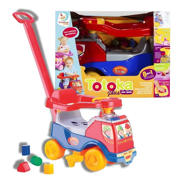 Buggy De Bebé Andador Caminador Con Guía Y Bloques Encastre