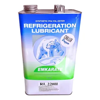 Óleo Lubrificante Poliolester Rl220h Lata 5 Litros Emkarate