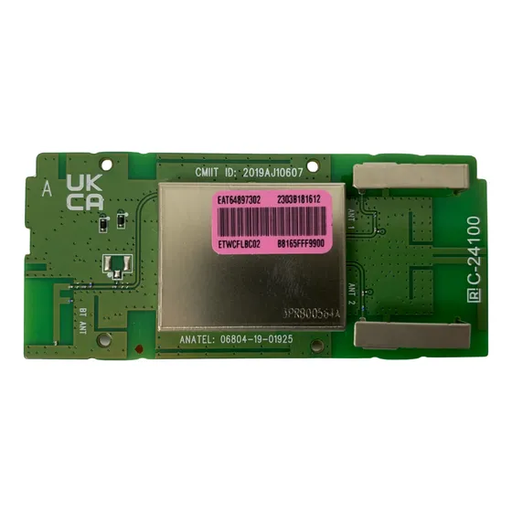 Placa Rede Wi-fi Tv LG 70ur8750 Original