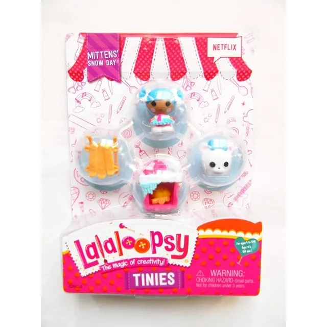 Lalaloopsy Tinies Serie 5 Mittens Snow Day 4 Pack