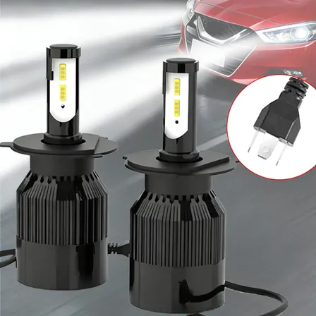 Pro Kit Super Led Universal 8000k12v24v H1 H4 H7 H11 Csp3570 H4 Branco-frio