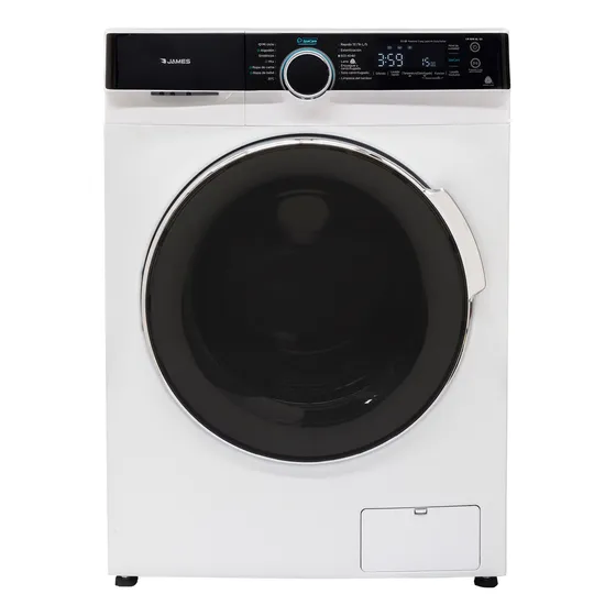 Lavarropas James Lr 1016 Bl 10kg Inverter Dist Oficial James
