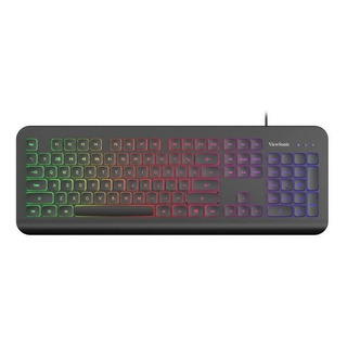 Teclado Alambrico Gamer Viewsonic Con Leds Y *ñ* Mod Ku315 Teclado Alambrico Gamer Viewsonic Con Leds Y *ñ* Mod Ku315