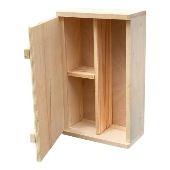 Caja Decorativa Para Vino Madera Para Regalo 34x20x10 Cm 