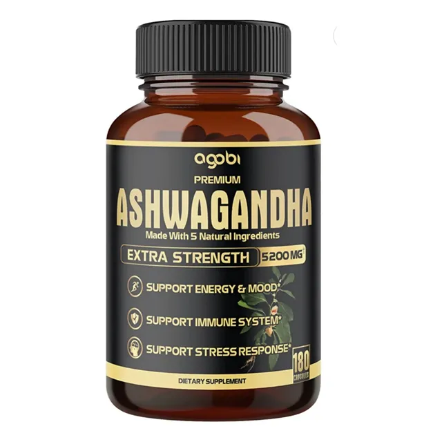 Ashwagandha Premium 5 En 1 Original 180 Cápsulas 