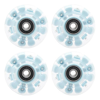 Paquete De 4 Rodamientos Led Luminosos Para Patines De Azul Paquete De 4 Rodamientos Led Luminosos Para Patines De Azul