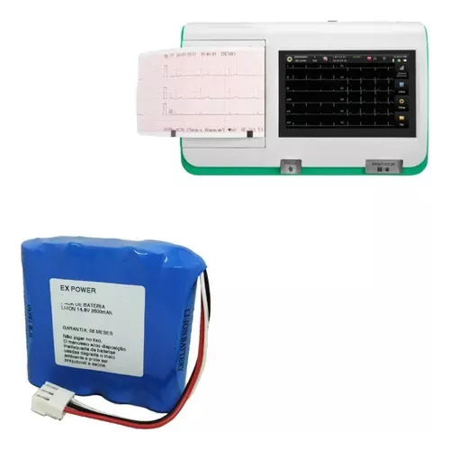 Pack De Bateria Para Eletro Cardio Compassus 3000