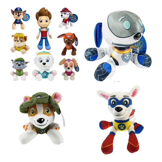 Peluche Paw Patrol Chase Everest Ryder Patrulla Canina 