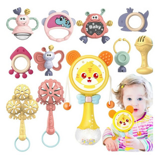 Juguetes De Sonajero Para Bebés De 11 Piezas Juguetes De Sonajero Para Bebés De 11 Piezas