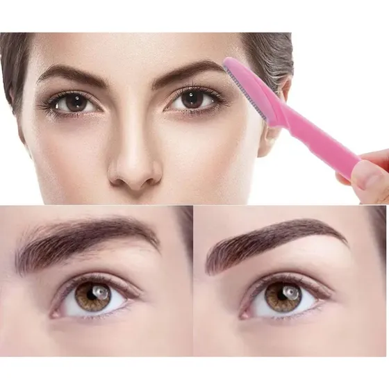 Navaja Perfilador Para Cejas Y Rostro Rasuradora Otec