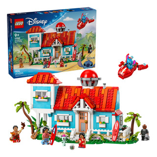 Lego® | Disney Casa En La Playa De Lilo Y Stitch 43268; Incluye 5 Personajes De La Película: David, Lilo, El Señor Bubbles, Nani Y Stitch Lego® | Disney Casa En La Playa De Lilo Y Stitch 43268; Incluye 5 Personajes De La Película: David, Lilo, El Señor Bubbles, Nani Y Stitch