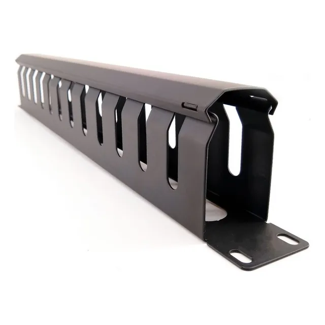. Organizador Horizontal 1u Cableado Red Metálico 19 Utp Ftp