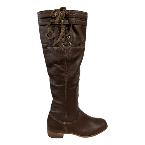 Bota Acordonada & Hebillada Bordeux & Otros Colores