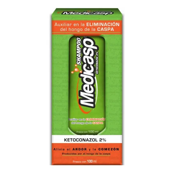 Medicasp Igual A Ketomed Champú Shampoo 2% Ketoconazol 100ml
