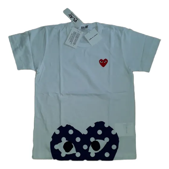 Camiseta Comme Des Garçons Heart Tee Feminina L