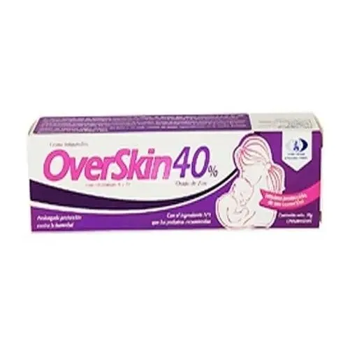 Crema Antipañalitis Overskin 40% 