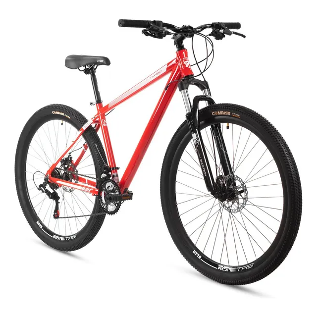 Bicicleta Montaña R29 Turbo Deimos Aluminio Roja Color Rojo Tamaño del cuadro L