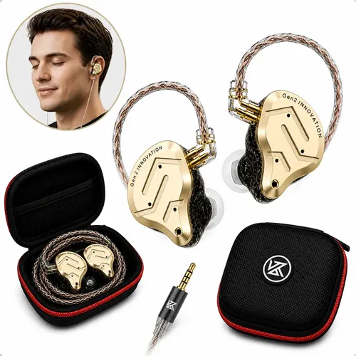 Kz Zs10 Pro 2 Usb-c Wired Earbuds 4ba+1dd Mic Gaming | MercadoLivre