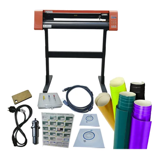 Plotter De Corte Contorno Sticke 8 Año Garant Cabezal Metal 