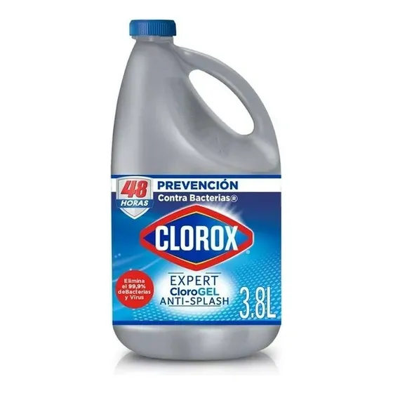 Blanqueador Clorox Desinfectante Anti-splash 3.8 L