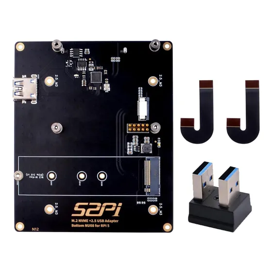 Placa De Expansión Geeekpi Nu08 Para Raspberry Pi 5