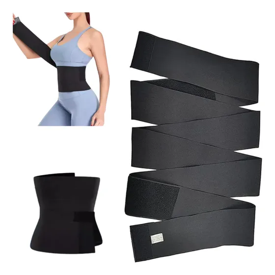 Cinta Abdominal 5 Metros Faixa Ajustável Emagrecedora Modela