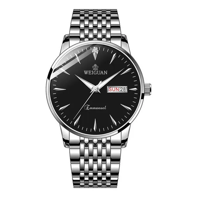 Reloj De Pulsera Moderno, Manecillas Luminosas, Construcción