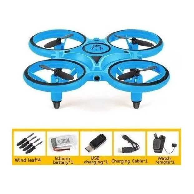 Dron Cuadricóptero Acrobático Stunt Con Control De Gestos