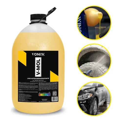 V Mol Shampoo Automotivo Desincrustante 5l Vonixx | Parcelamento