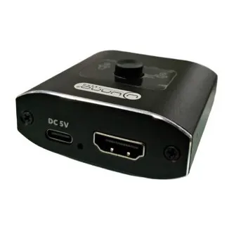 Splitter Hdm 2x1 4k Amplificador 2 Puertos Full Hd Switch 