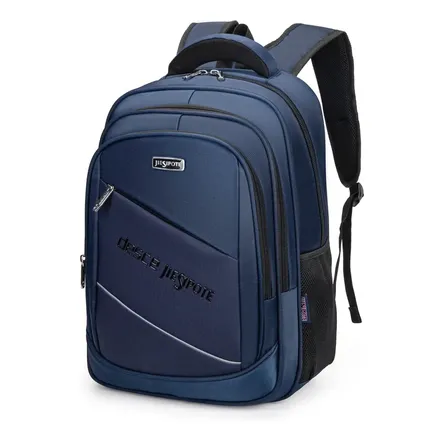 Mochila Masculina, Impermeável, Reforçada, Para Viagens Cor 18134-Azul