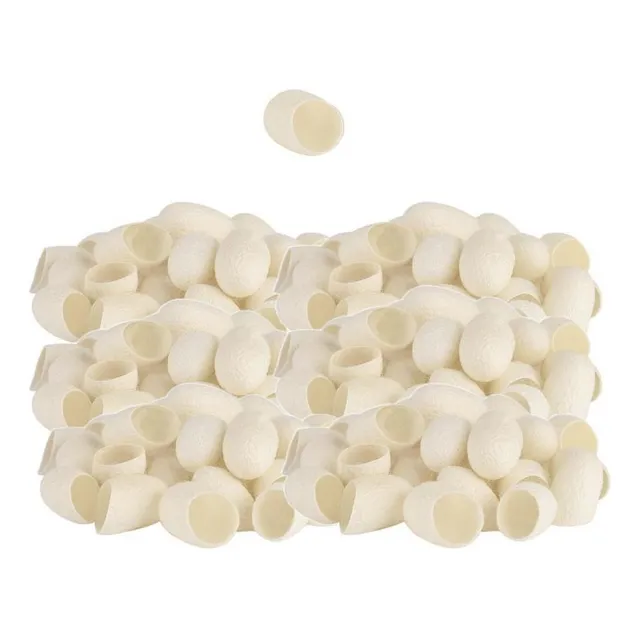 Capullos Limpiadores Faciales De 100 Bolitas De Seda