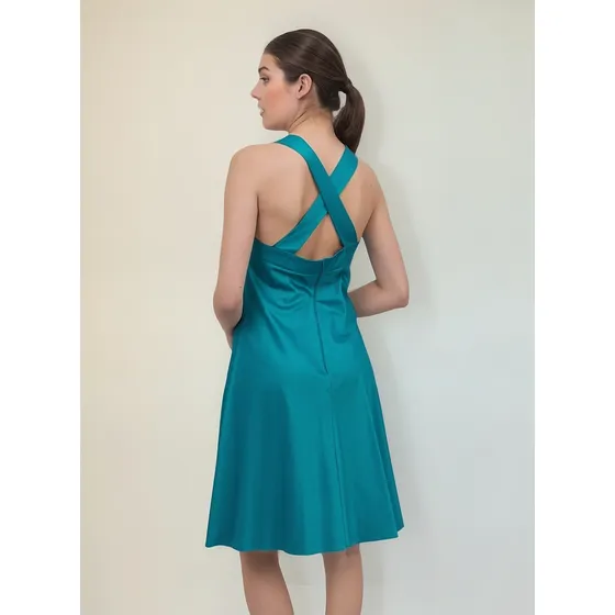 Vestido Largo De Fiesta Corte Marilyn Mujer Talles Grandes