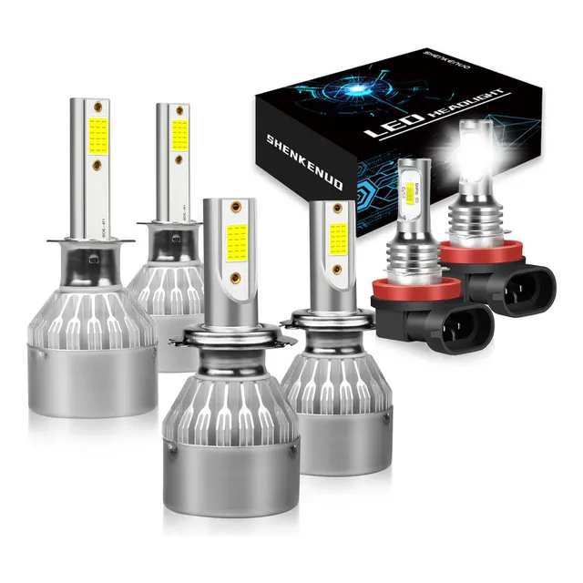 Delanteros Luces Led H1 H7 H11 Para 2015-2019 Renault Logan