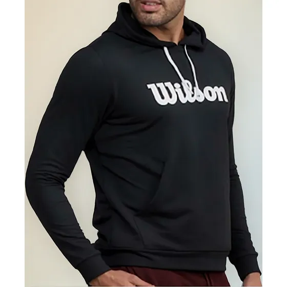 Buzo Buso Hombre Saco Deportivo Con Capucha Wilson Gym