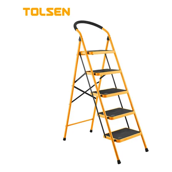 Escalera Plegable De Acero Tolsen