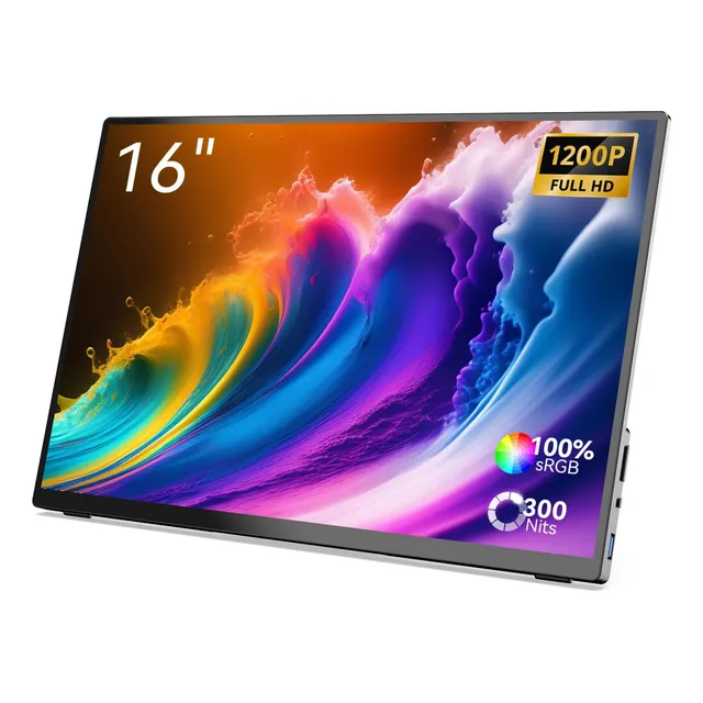 Monitor Táctil Portátil Minix 16 , Pantalla Full Hd 1200p