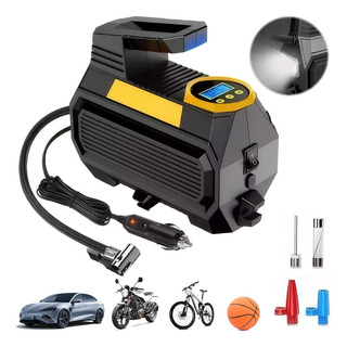 Compresor Inflador De Llanta Compresor De Aire Para Auto Lcd Compresor Inflador De Llanta Compresor De Aire Para Auto Lcd