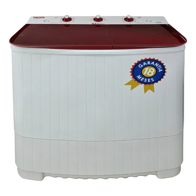 Lavadora Semiautomática 9kg Tapa Roja Fresh