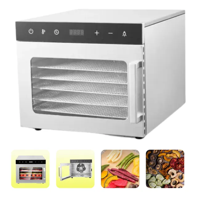 Horno Deshidratador Electrico De Alimentos 6 Charolas