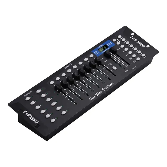 Consola De Iluminación De Escenario Dmx512 Cableada