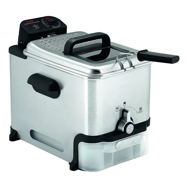 Freidora Aceite T Fal Fr8000501 3.5 Litros 1700w Acero Inox