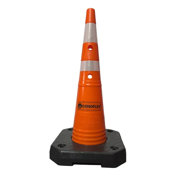 Cono De Seguridad Econo 70cm 2,3kg Conoflex Arg.