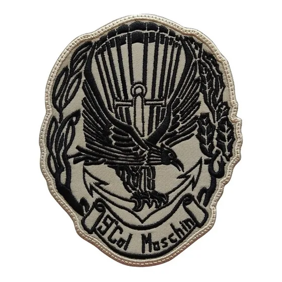 Parche Bordado Aguila 9 Col Moschin Ancla Armas