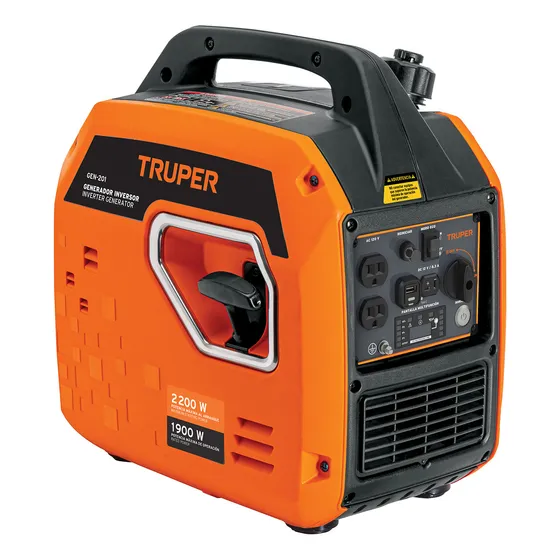 Generador Inverter 2200w 80cc Encendido Electrónico Truper GEN-201