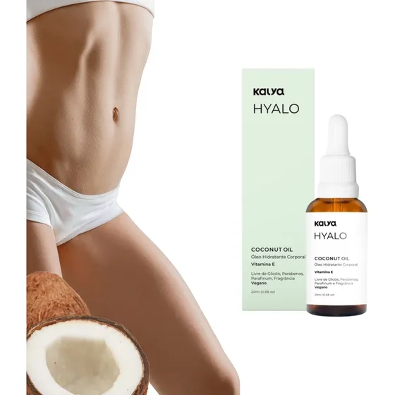 Oleo De Coco Intimo Natural Hidratante Para Regiao Intima